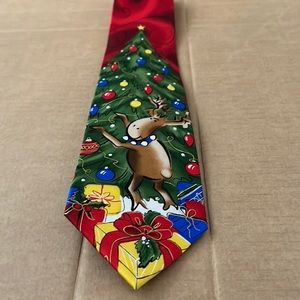 J. Garcia Christmas necktie
